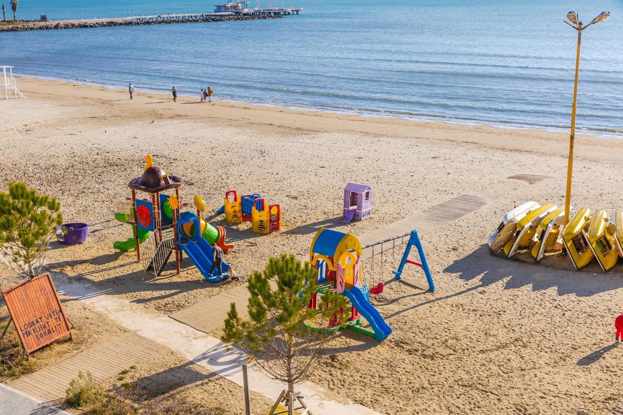 The Beachfront Apartment Δυρράχιο Εξωτερικό φωτογραφία